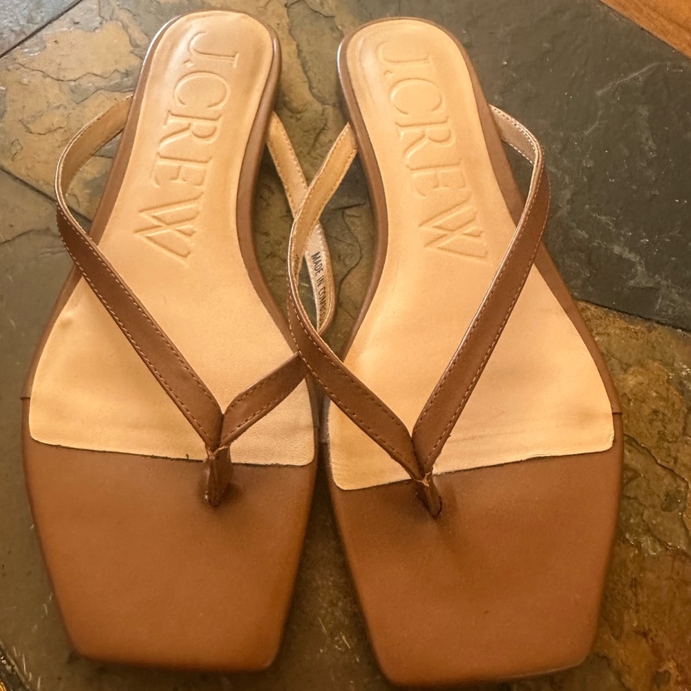 J. Crew Women's Cocoa Brown Sandals